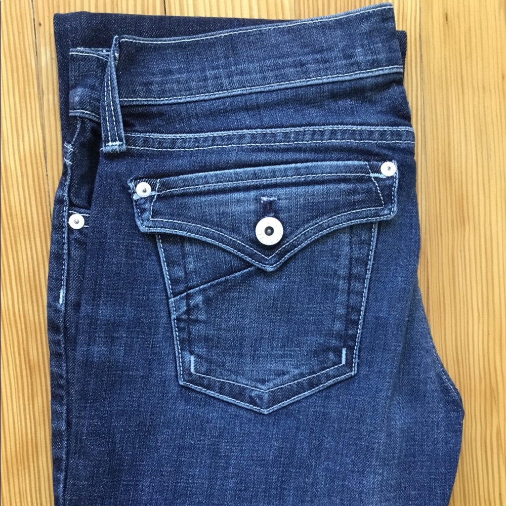 James Jeans Dry Aged Denim Rogue Bootcut Jeans 27
